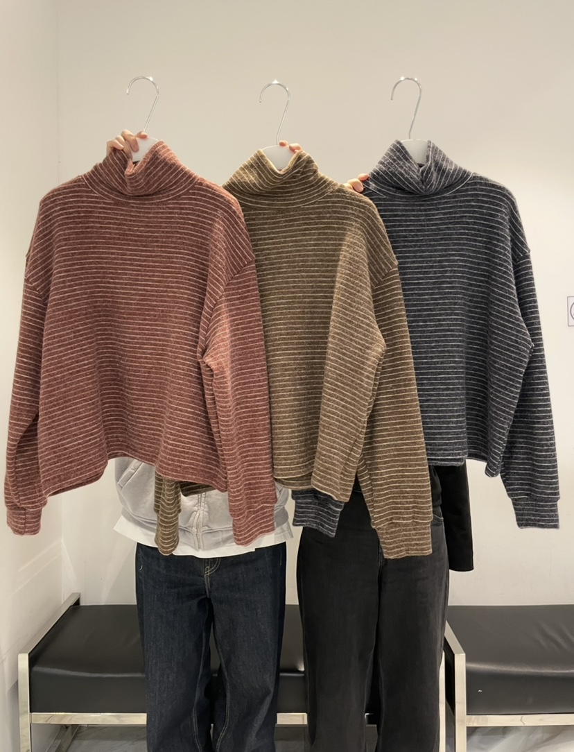 URBANE cloth韓國直郵女裝新款推薦真品時尚休閑長袖T恤URBANE cloth長袖T恤