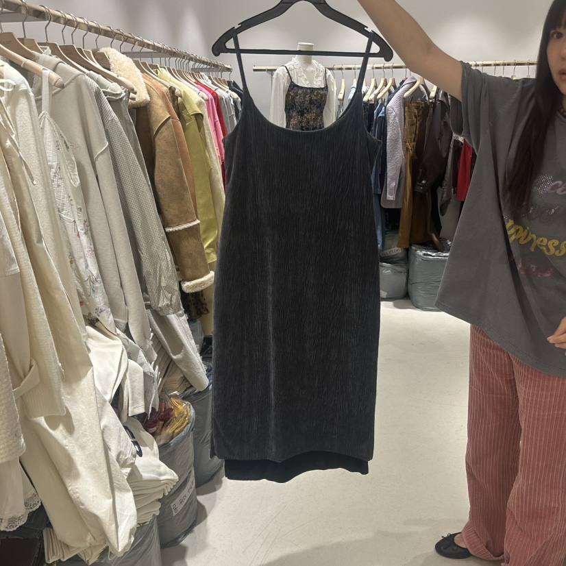 CONNAUGHT/DAILYJUD韓國直郵女士新品人氣休閑連衣裙雙面CONNAUGHT/DAILYJUD連衣裙
