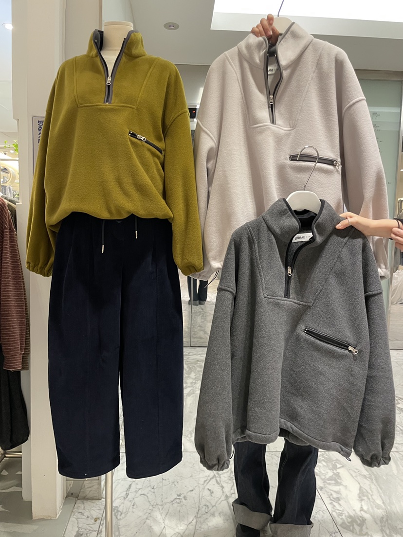 URBANE cloth韓國代購女裝新款人氣休閑真品推薦衛衣抓絨URBANE cloth衛衣
