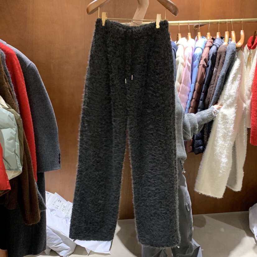 HEBON東大門實拍女裝新款真品熱賣時尚推薦人氣休閑褲羊駝毛HEBON休閑褲圖色2