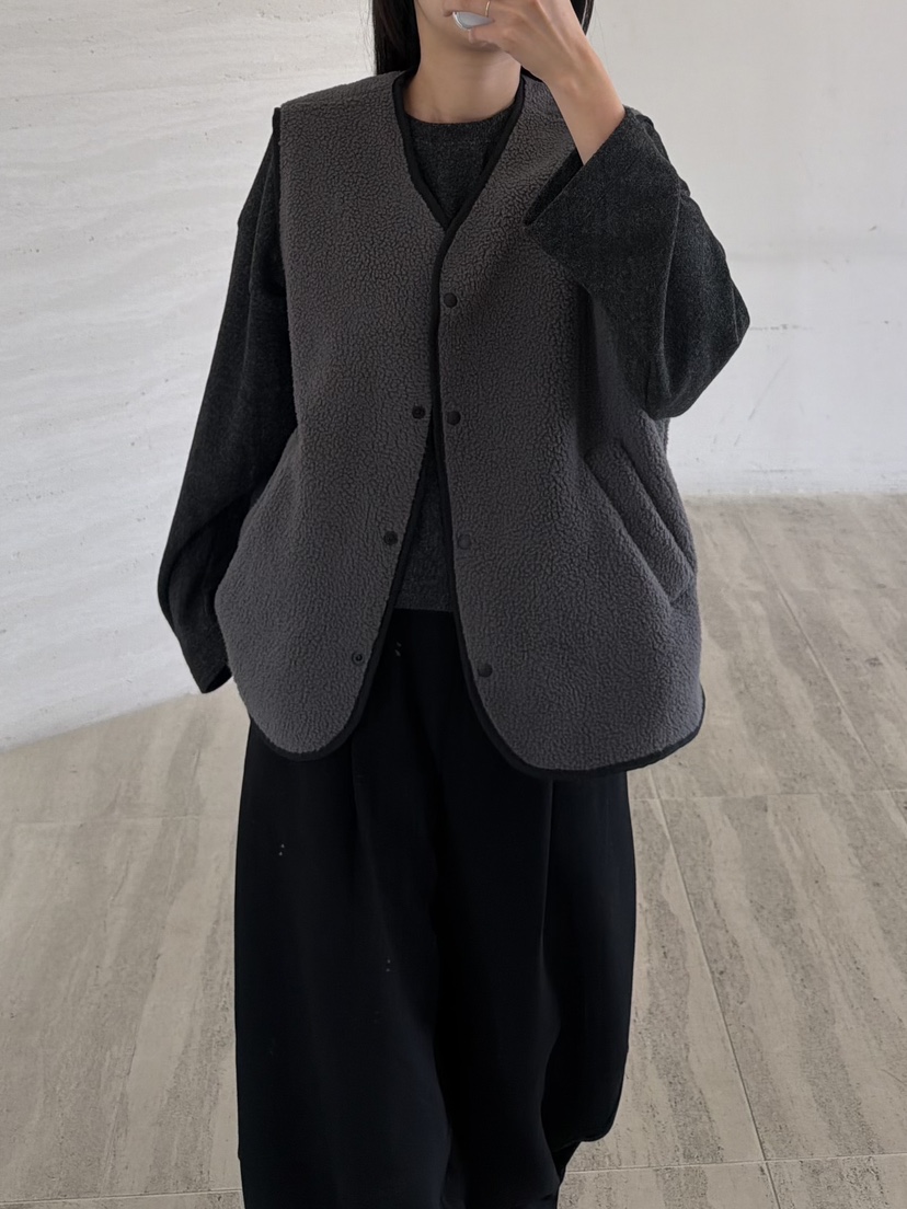 URBANE cloth韓國代購女士新款真品休閑時尚推薦馬甲皮草URBANE cloth馬甲