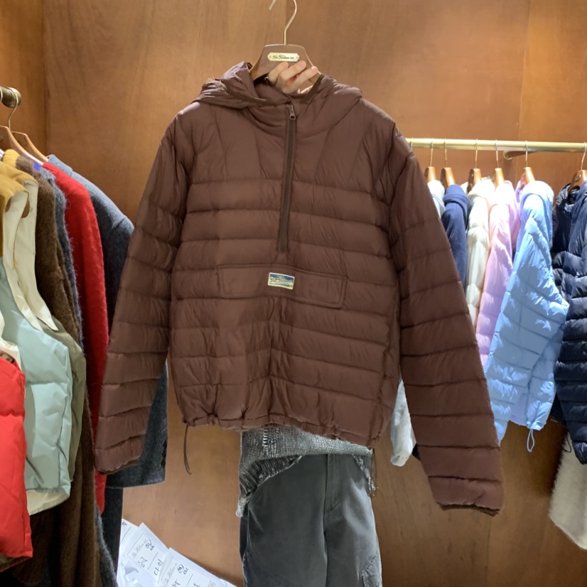 HEBON東大門實拍女士新款真品時尚熱賣短款羽絨服羽絨服連帽HEBON短款羽絨服圖色3