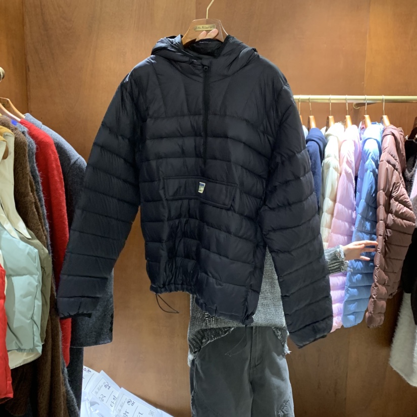 HEBON東大門實拍女士新款真品時尚熱賣短款羽絨服羽絨服連帽HEBON短款羽絨服圖色4