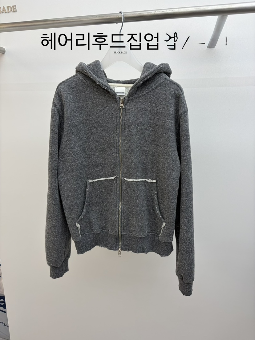 BRICKSADE韓國代購女士新品人氣真品推薦休閑衛衣拉鏈連帽衫BRICKSADE衛衣圖色2