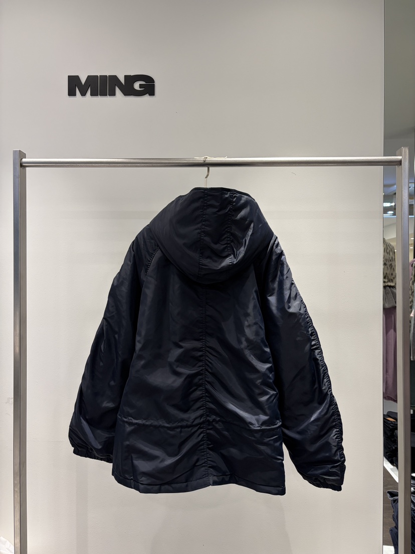 MING/MENG東大門實拍女裝新款真品推薦熱賣時尚短款棉服棉MING/MENG短款棉服