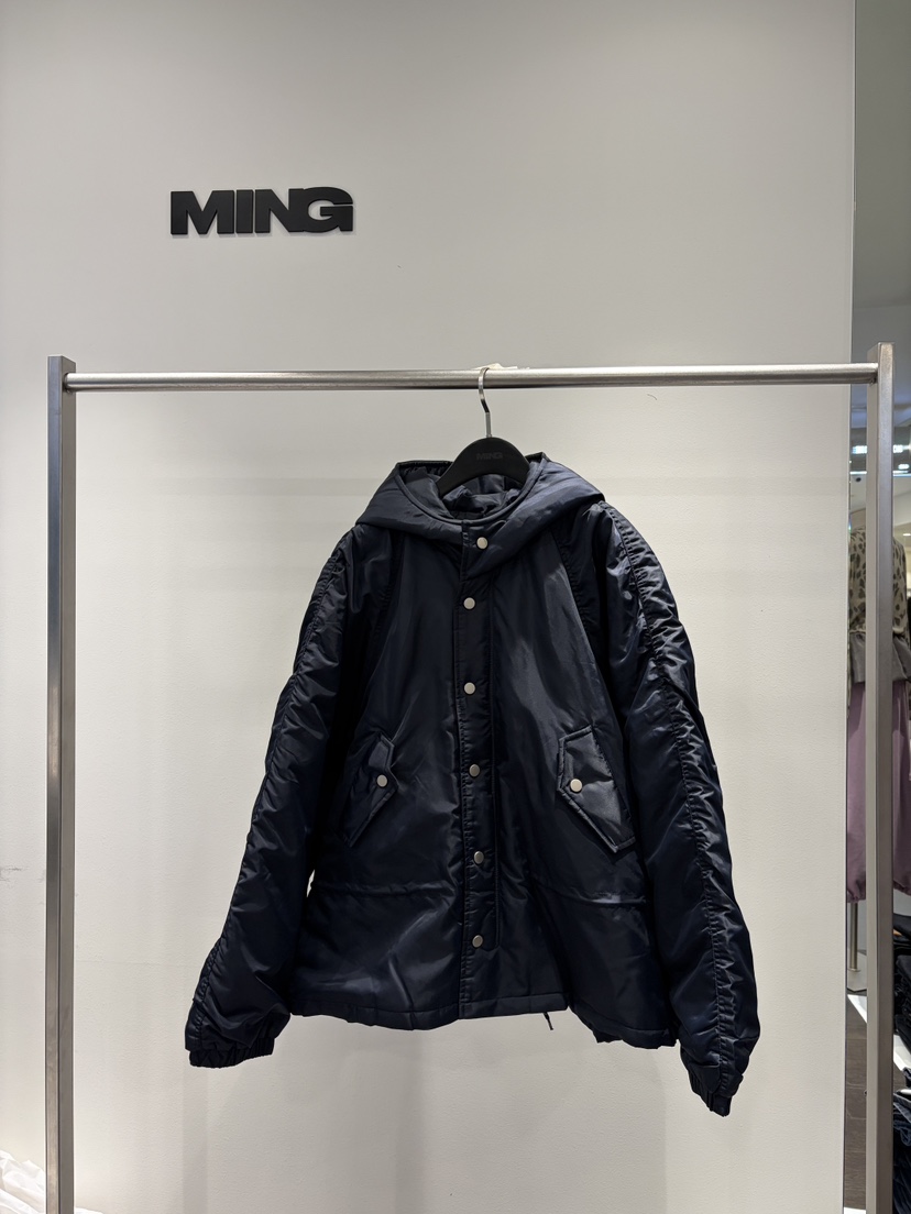 MING/MENG東大門實拍女裝新款真品推薦熱賣時尚短款棉服棉MING/MENG短款棉服圖色2