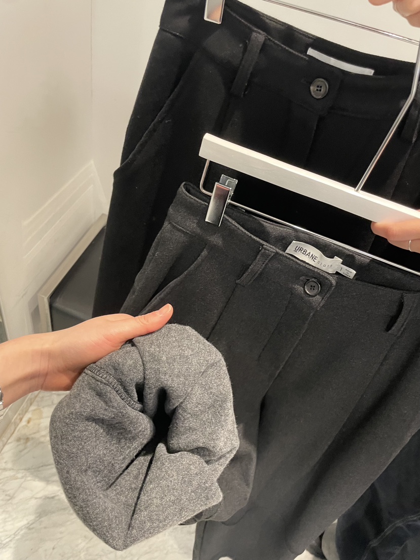 URBANE cloth東大門直郵女士新款真品人氣休閑休閑褲拉絨URBANE cloth休閑褲