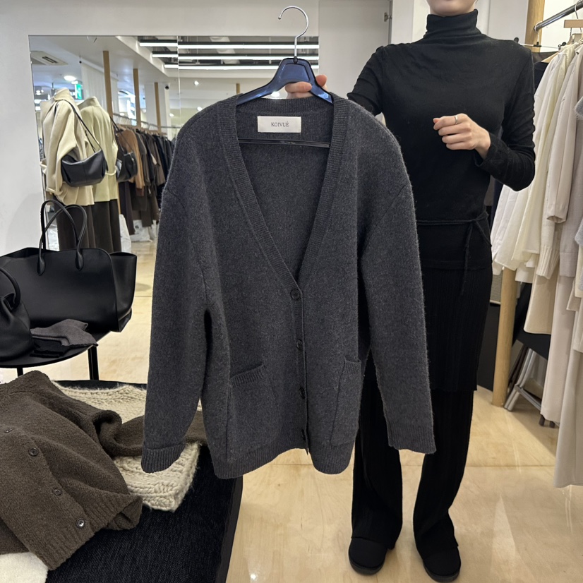 KOIVUE東大門直郵女裝新品熱賣時尚休閑人氣推薦真品開衫KOIVUE開衫圖色2