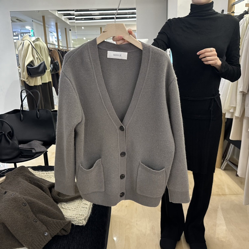 KOIVUE東大門直郵女裝新品熱賣時尚休閑人氣推薦真品開衫KOIVUE開衫圖色3