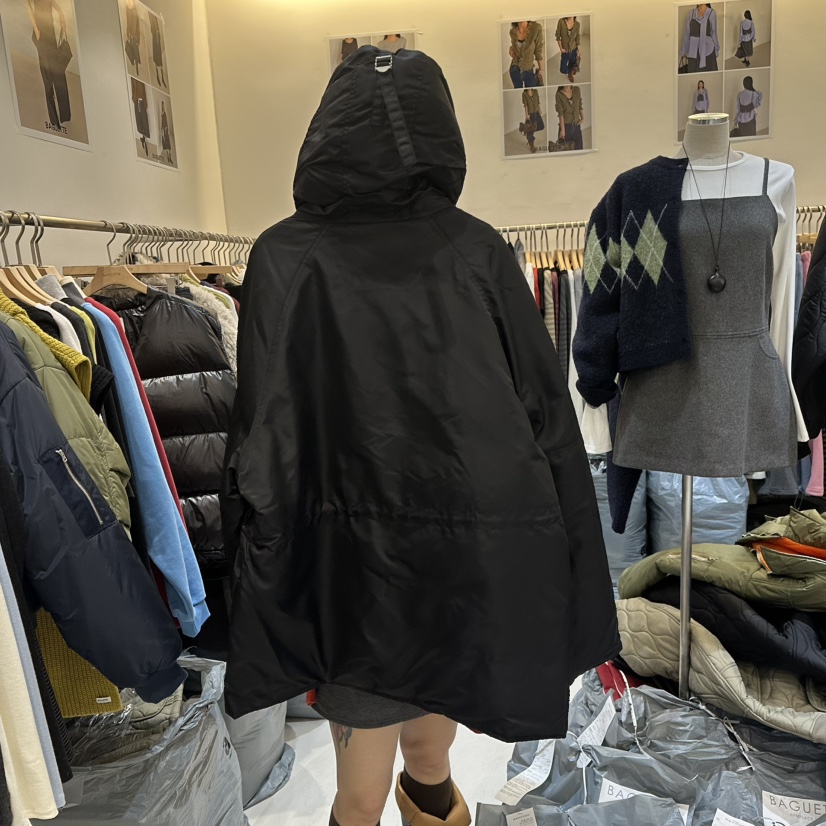 BAGUETTE-P東大門直郵女裝新品推薦長款羽絨服羽絨服鴨絨BAGUETTE-P長款羽絨服