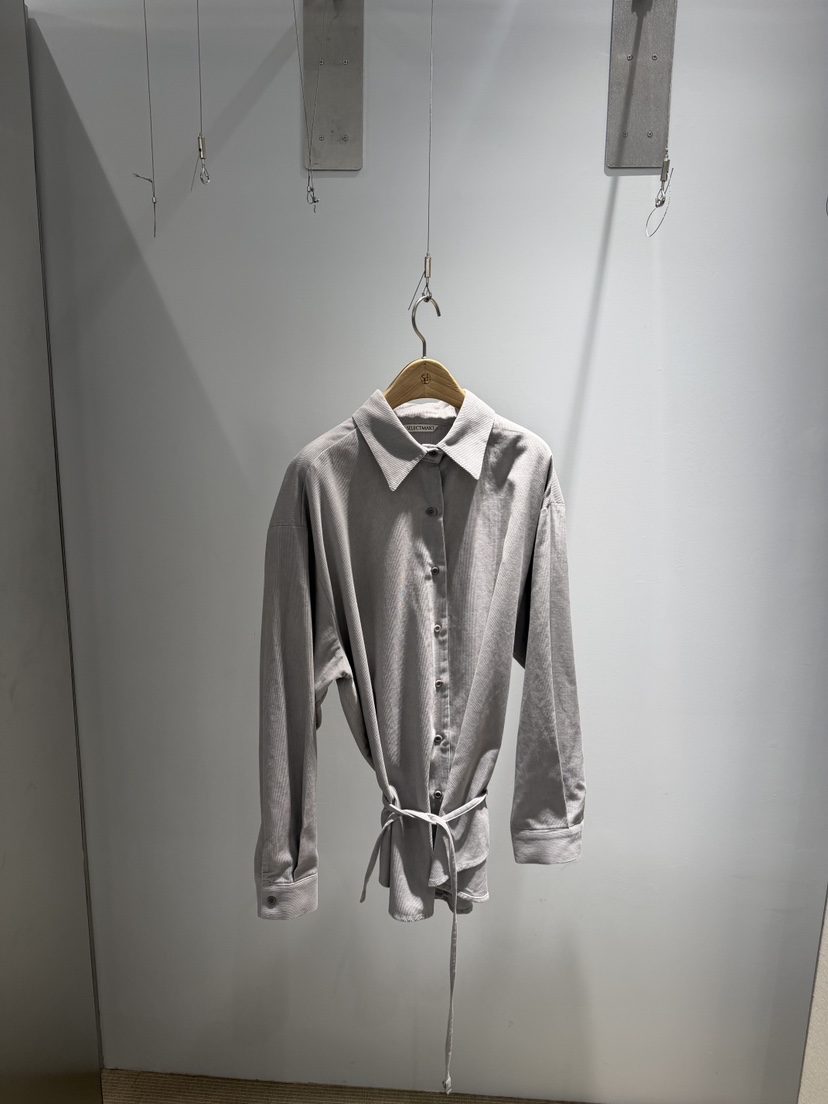 SELECT MARKET東大門實拍女裝新款休閑真品襯衫蕾絲衫腰帶SELECT MARKET襯衫/蕾絲衫圖色2