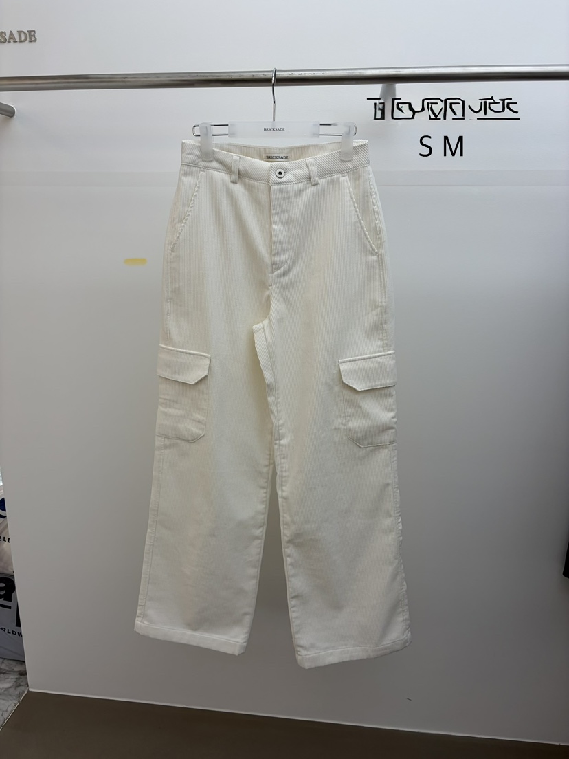 BRICKSADE韓國直郵女裝新款推薦休閑真品休閑褲工裝褲燈芯絨BRICKSADE休閑褲圖色1