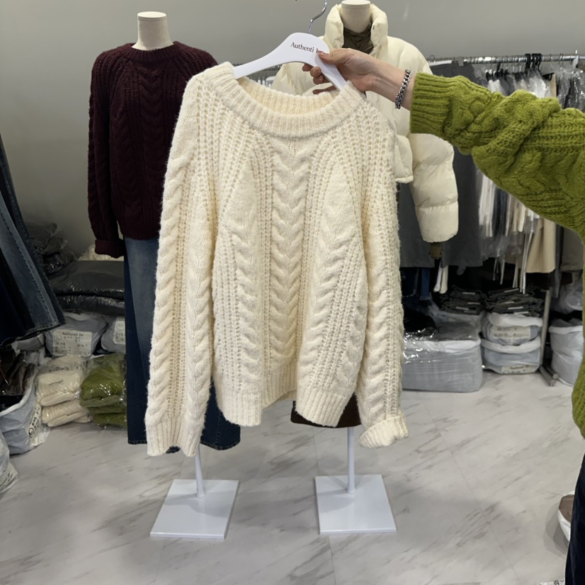 AUTHENTIBY東大門代購女士新品真品熱賣人氣休閑時尚毛衣AUTHENTIBY毛衣圖色1
