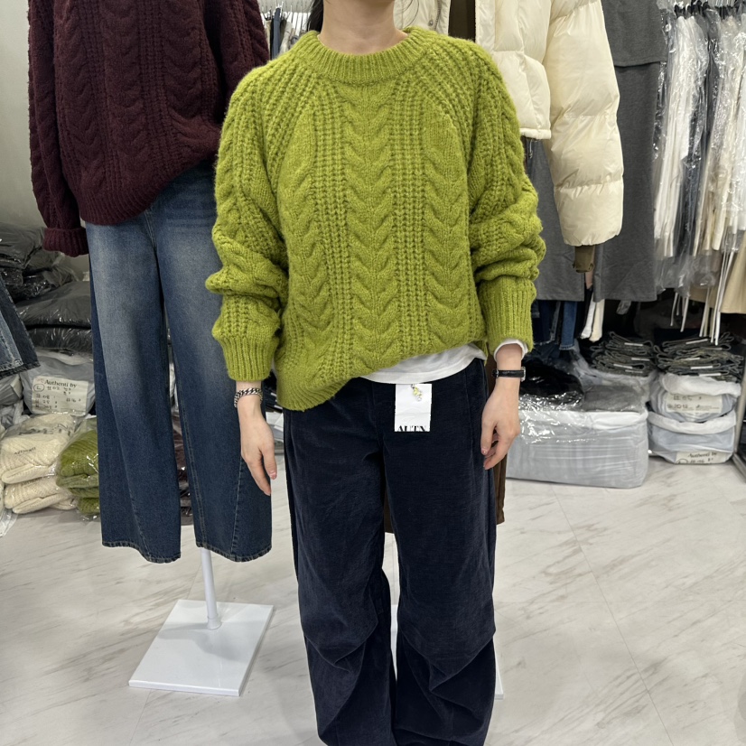 AUTHENTIBY東大門代購女士新品真品熱賣人氣休閑時尚毛衣AUTHENTIBY毛衣圖色3