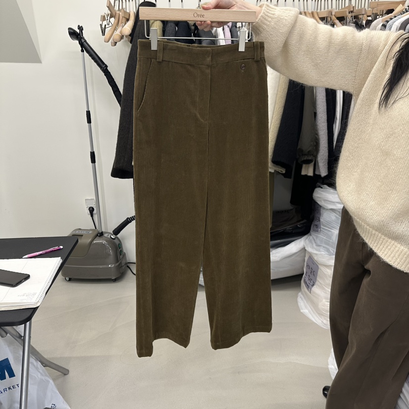OREE東大門實拍女士新品真品推薦時尚休閑人氣熱賣休閑褲Oree休閑褲圖色2