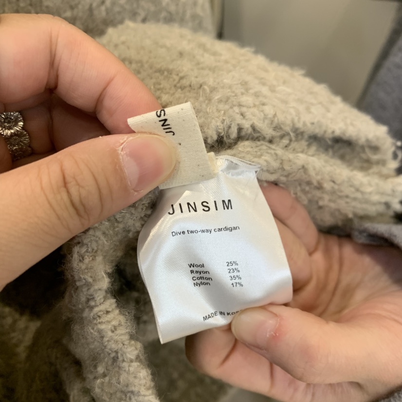 JINSIM東大門直郵女士新品時尚真品熱賣人氣休閑推薦開衫JINSIM開衫