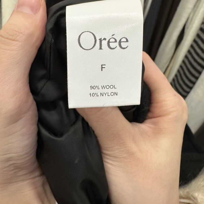 OREE東大門直郵女裝新款人氣時尚真品熱賣休閑中長款大衣Oree中長款大衣