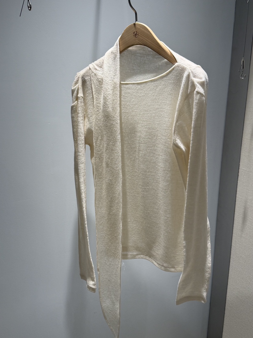SELECT MARKET東大門代購女裝新品人氣真品熱賣長袖T恤圍巾SELECT MARKET長袖T恤圖色3