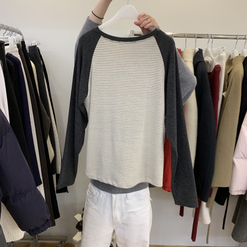 JINSIM東大門代購女裝新品熱賣休閑時尚真品人氣推薦長袖T恤JINSIM長袖T恤