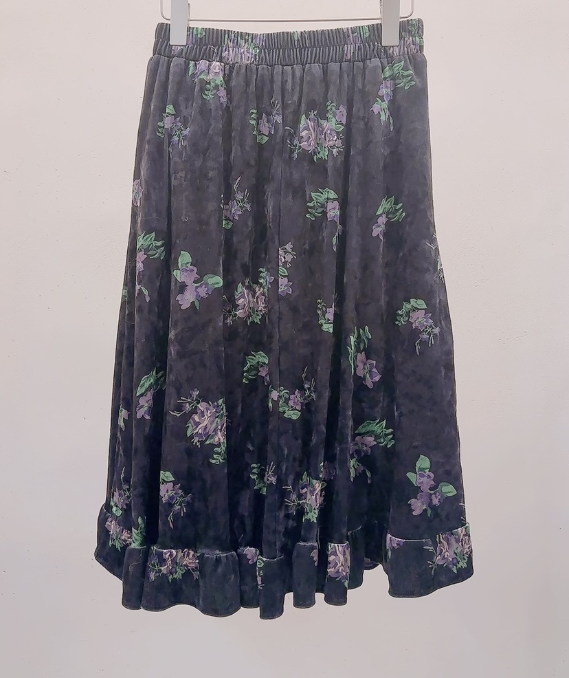 AWESOME東大門代購女士新品休閑熱賣真品半身裙中短裙天鵝絨AWESOME半身裙/中短裙