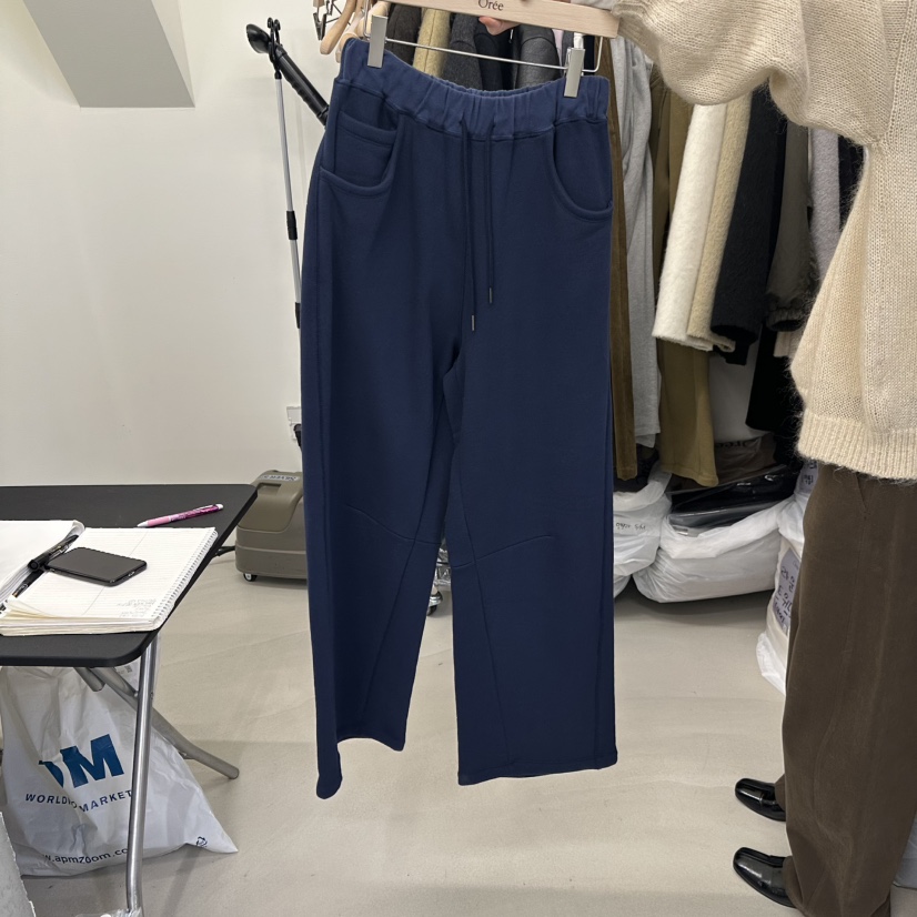 OREE東大門實拍女裝新品人氣真品熱賣時尚推薦休閑褲加絨Oree休閑褲圖色2