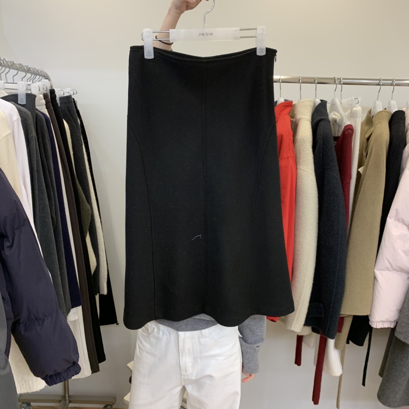 JINSIM東大門實拍女裝新品人氣真品推薦熱賣半身裙中短裙JINSIM半身裙/中短裙圖色1黑