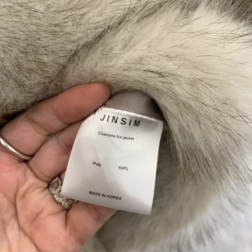 JINSIM韓國代購女士新品休閑推薦人氣熱賣真品時尚短款大衣JINSIM短款大衣