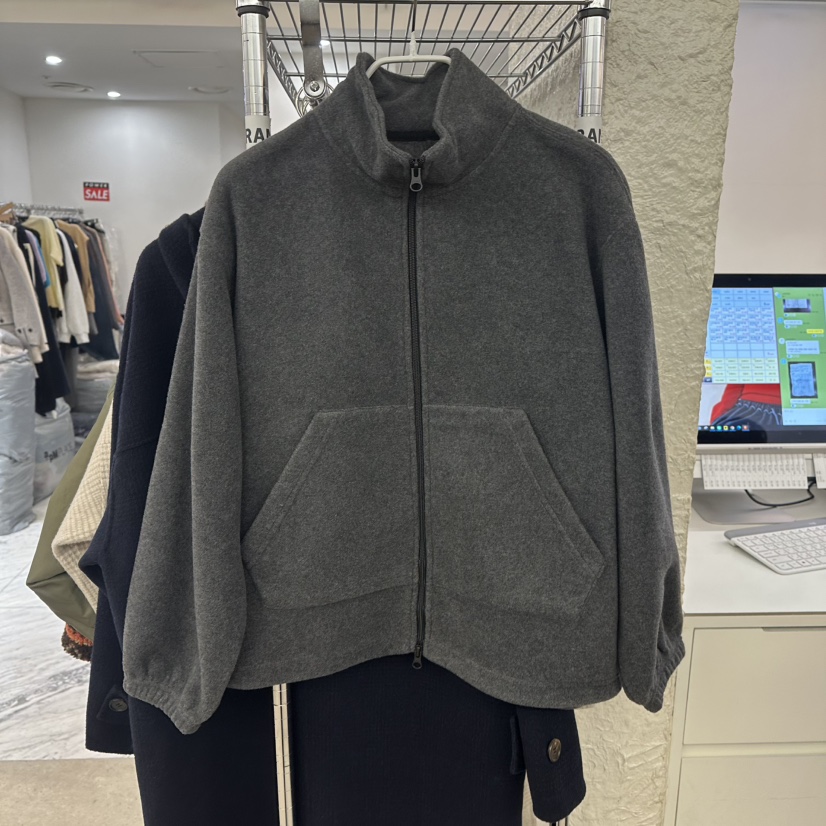 MARAN-P東大門代購女士新品真品推薦熱賣休閑夾克抓絨抽繩MARAN/GRMS夾克圖色1