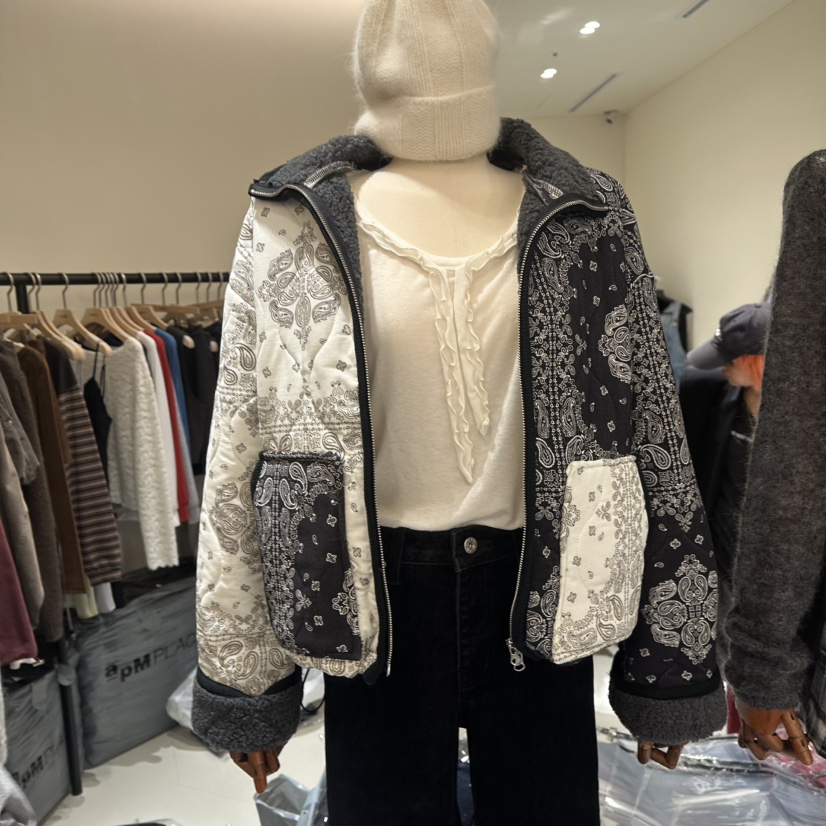BALANCE韓國直郵女裝新品人氣時尚推薦休閑熱賣真品夾克夾棉BALANCE夾克圖色1
