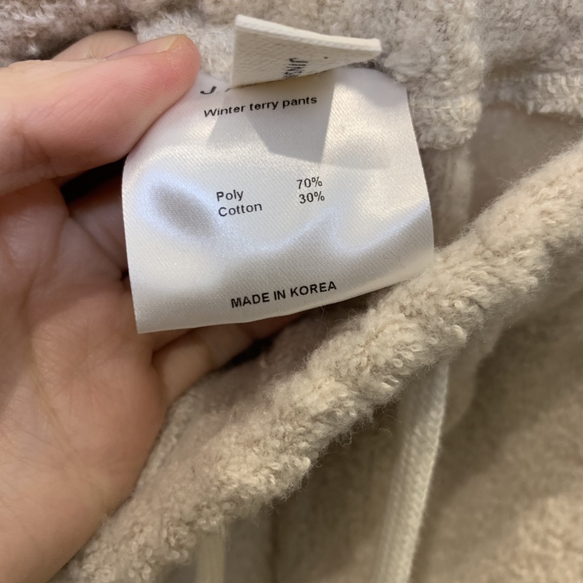 JINSIM韓國直郵女裝新款推薦真品時尚休閑熱賣休閑褲毛圈JINSIM休閑褲