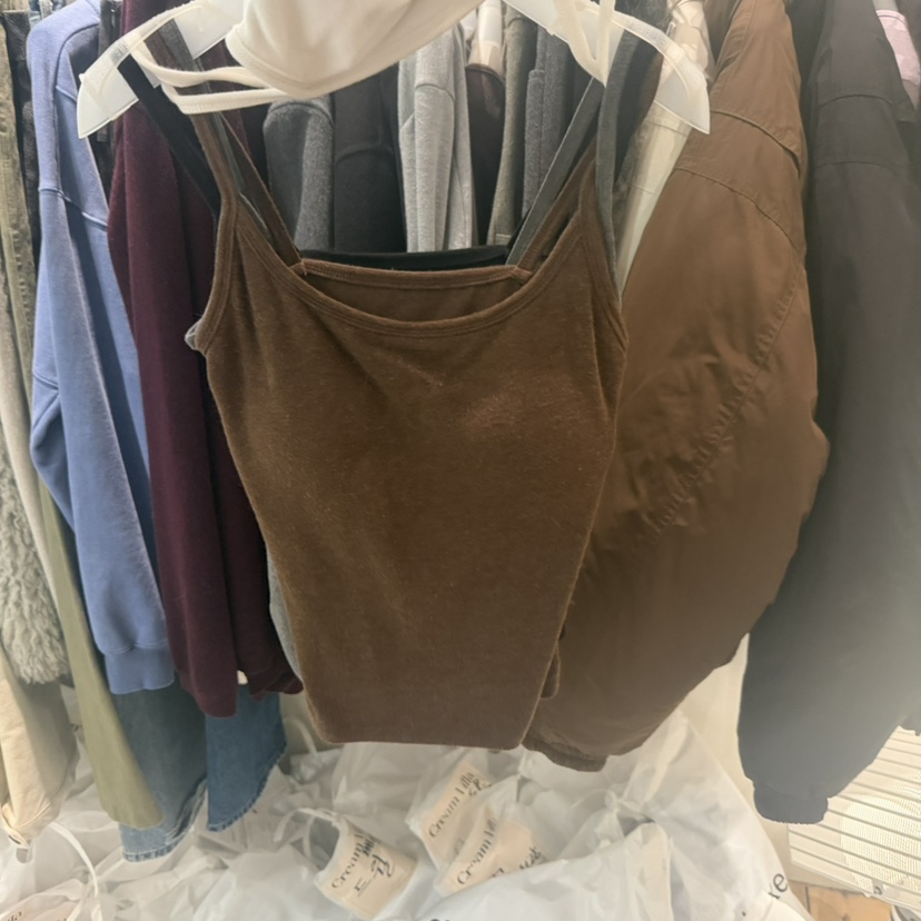 CREAM VILLA韓國代購女士新品真品吊帶背心無袖CREAM VILLA吊帶/背心圖色2
