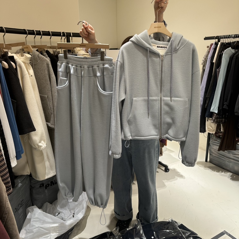 BALANCE東大門代購女裝新品時尚熱賣推薦休閑真品休閑褲貂皮BALANCE休閑褲