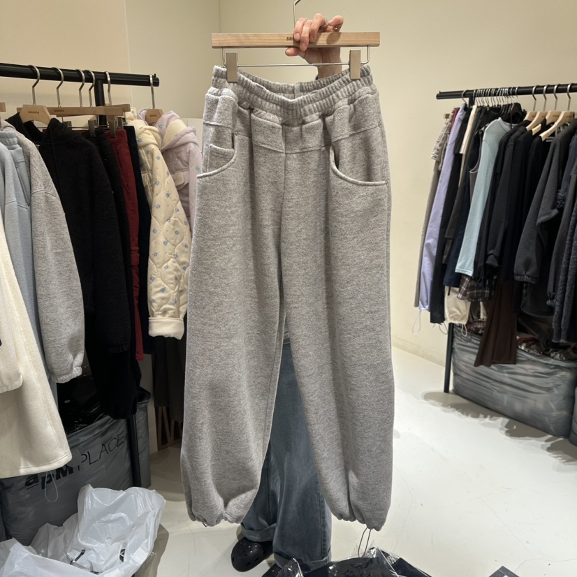 BALANCE東大門代購女裝新品時尚熱賣推薦休閑真品休閑褲貂皮BALANCE休閑褲圖色2