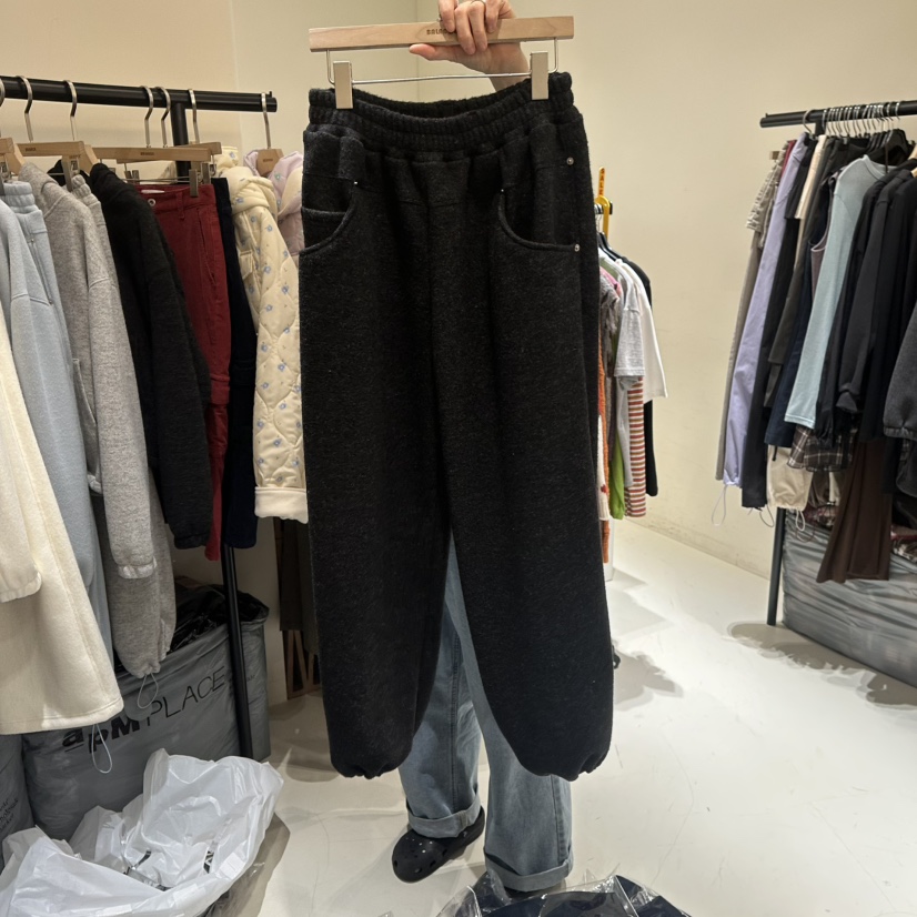 BALANCE東大門代購女裝新品時尚熱賣推薦休閑真品休閑褲貂皮BALANCE休閑褲圖色3