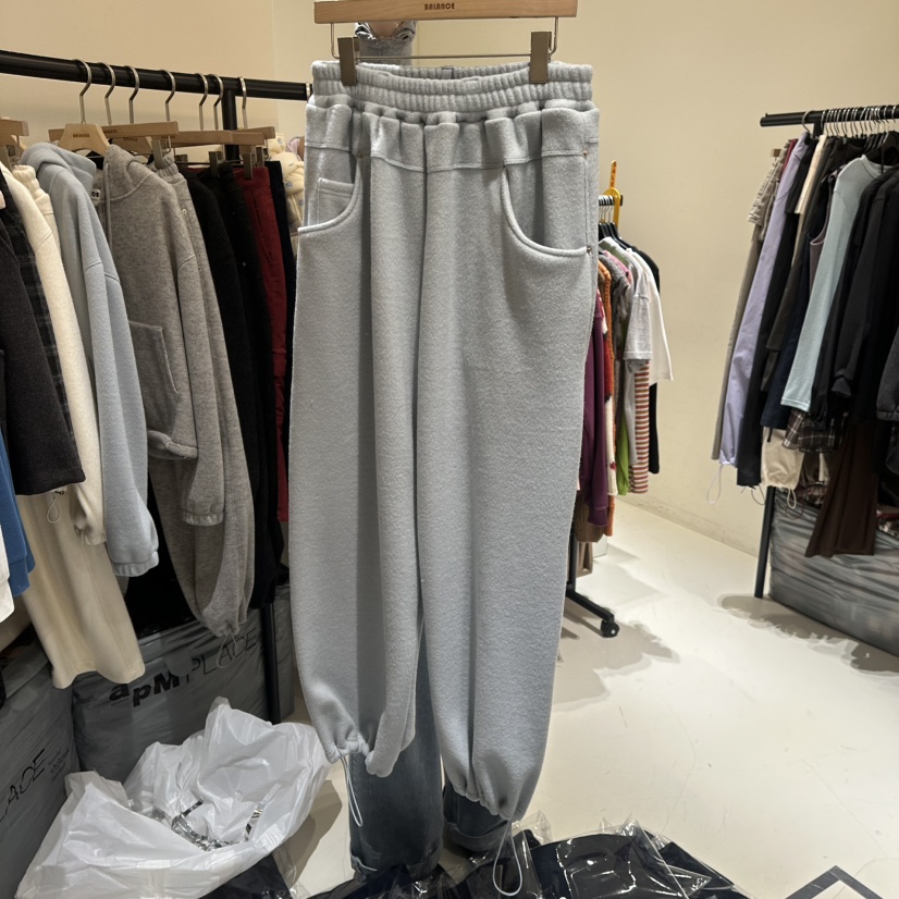 BALANCE東大門代購女裝新品時尚熱賣推薦休閑真品休閑褲貂皮BALANCE休閑褲圖色4