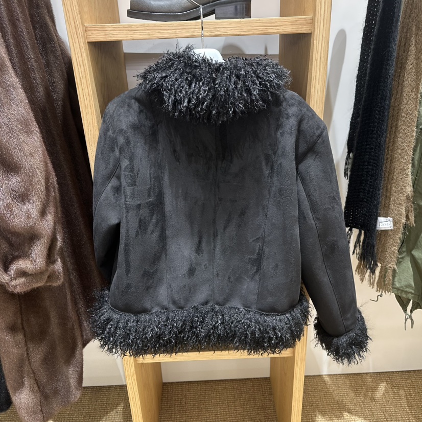WE ARE/WELOVER韓國直郵女士新品時尚真品休閑短款大衣SHOP_WE ARE短款大衣