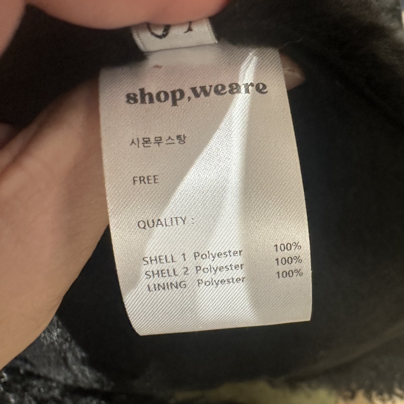 WE ARE/WELOVER韓國直郵女士新品時尚真品休閑短款大衣SHOP_WE ARE短款大衣