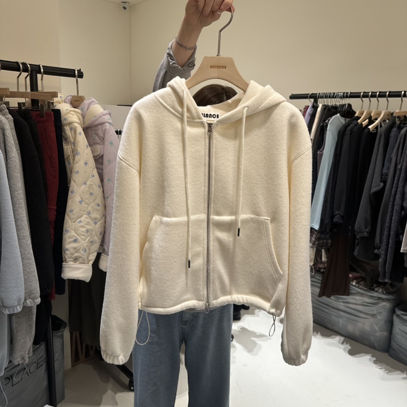BALANCE東大門直郵女裝新品熱賣真品休閑推薦衛衣連帽衫貂皮BALANCE衛衣圖色1