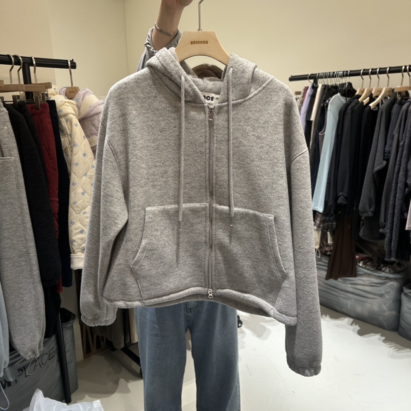 BALANCE東大門直郵女裝新品熱賣真品休閑推薦衛衣連帽衫貂皮BALANCE衛衣圖色3