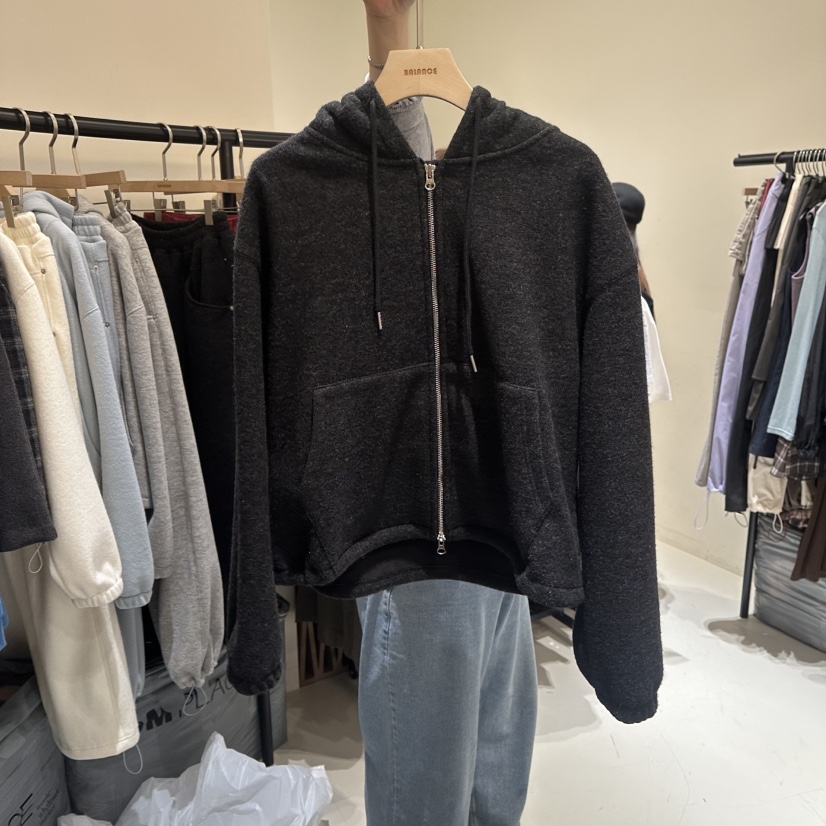 BALANCE東大門直郵女裝新品熱賣真品休閑推薦衛衣連帽衫貂皮BALANCE衛衣圖色4