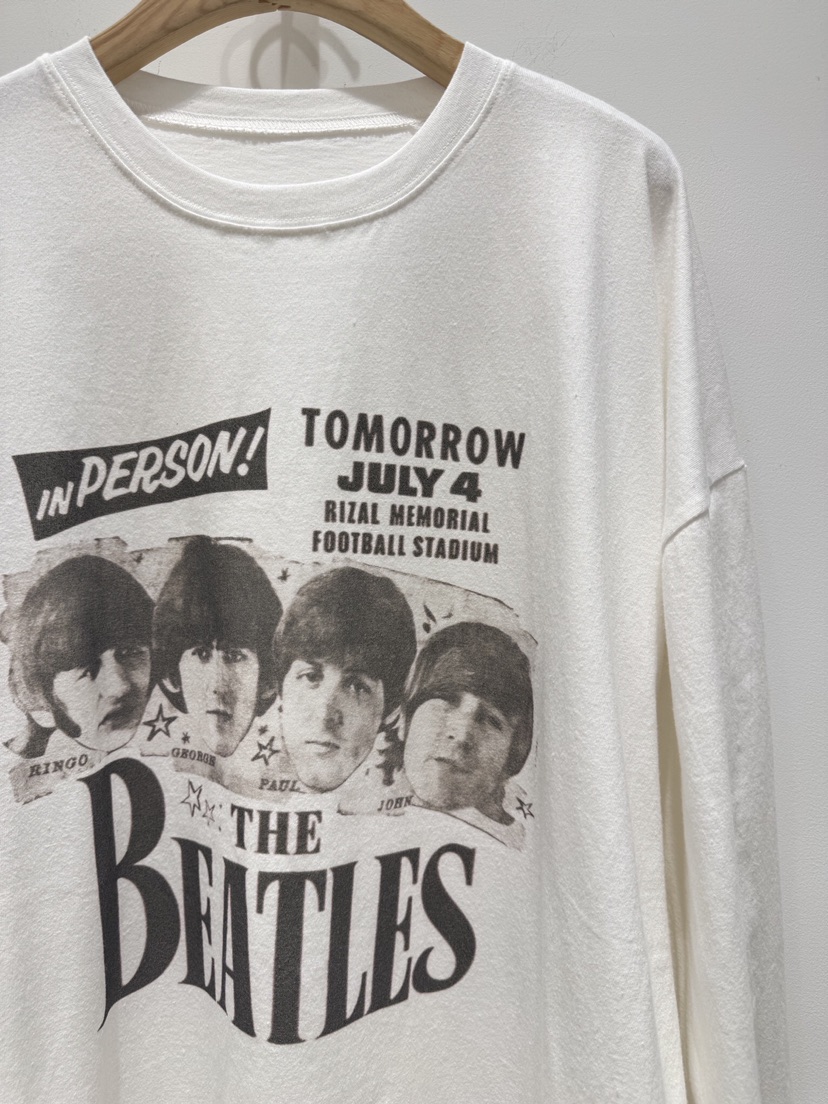 MELTED-P/A.VERY VERY東大門代購26秋季復古 Beatles 衛衣長袖MELTED-P/A.VERY VERY長袖T恤
