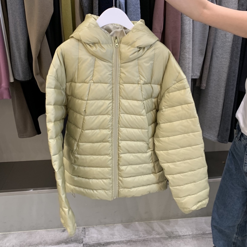 FAVE/FAVOURITE韓國直郵26秋冬連帽短款羽絨服羽絨服絎縫連帽FAVE/FAVOURITE短款羽絨服圖色1