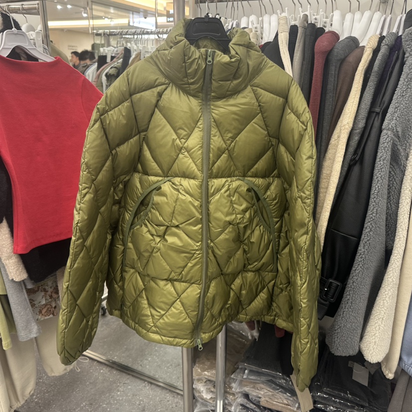 OURWAVE/OUR ROOM東大門實拍26秋季立領絎縫羽絨服短款羽絨服OURWAVE/OUR ROOM短款羽絨服圖色1