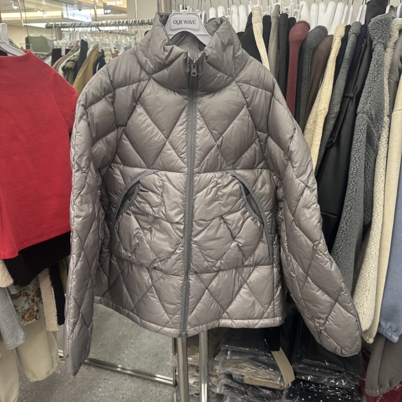 OURWAVE/OUR ROOM東大門實拍26秋季立領絎縫羽絨服短款羽絨服OURWAVE/OUR ROOM短款羽絨服圖色2
