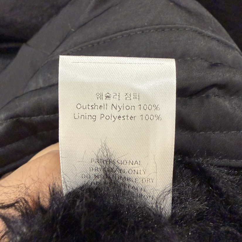 THE EYL東大門實拍26秋冬毛領短款保暖棉服短款棉服毛領可拆拉THE EYL短款棉服