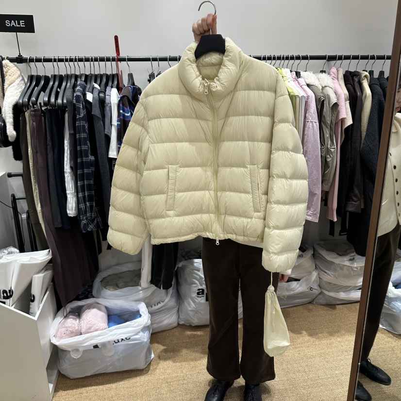 GARDEN LAYER韓國直郵26秋冬短款鵝絨服短款羽絨服拉鏈開合羽GARDEN LAYER短款羽絨服圖色1