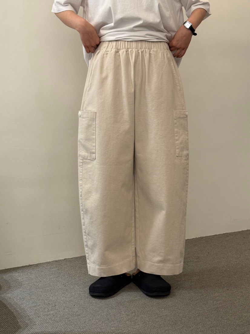 MONE-A東大門直郵26秋季寬松工裝休閑褲 莫妮卡紐扣設計直筒寬MONE-A休閑褲圖色3