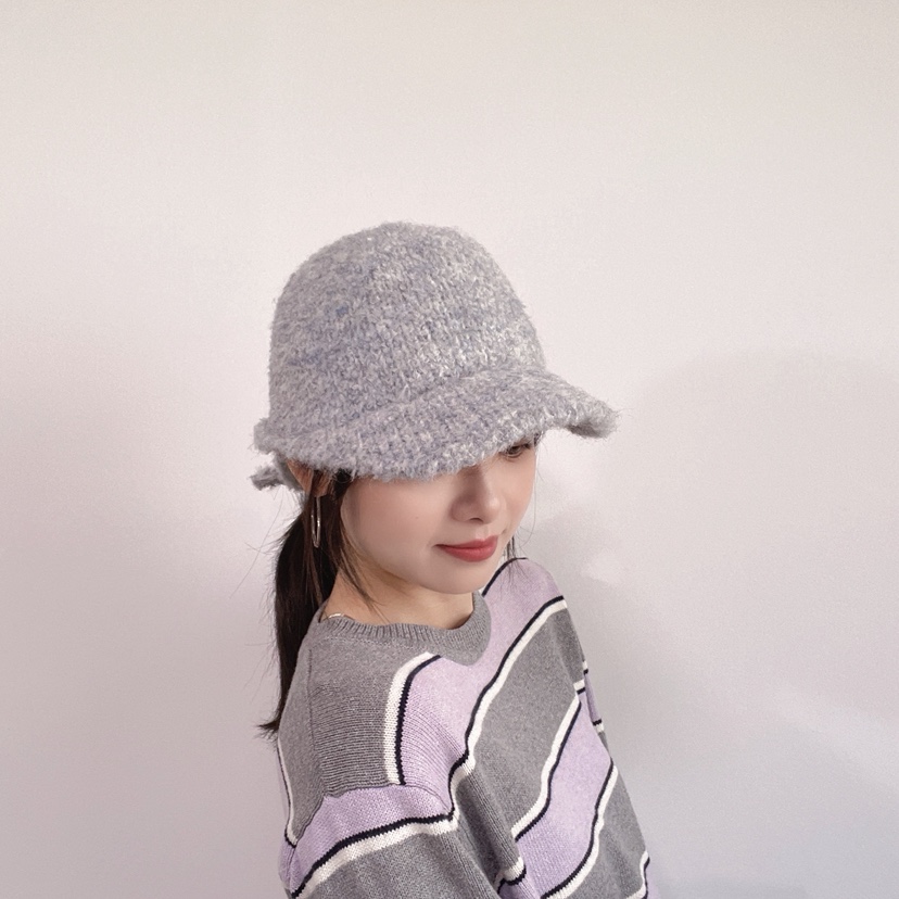 LOVELY HAT東大門代購26秋冬系帶毛絨鴨嘴帽 秋冬保暖帽子系帶LOVELY HAT帽子
