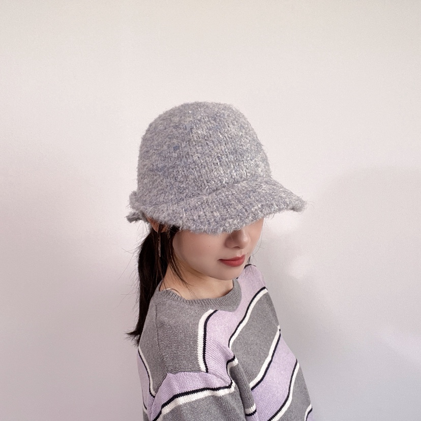 LOVELY HAT東大門代購26秋冬系帶毛絨鴨嘴帽 秋冬保暖帽子系帶LOVELY HAT帽子