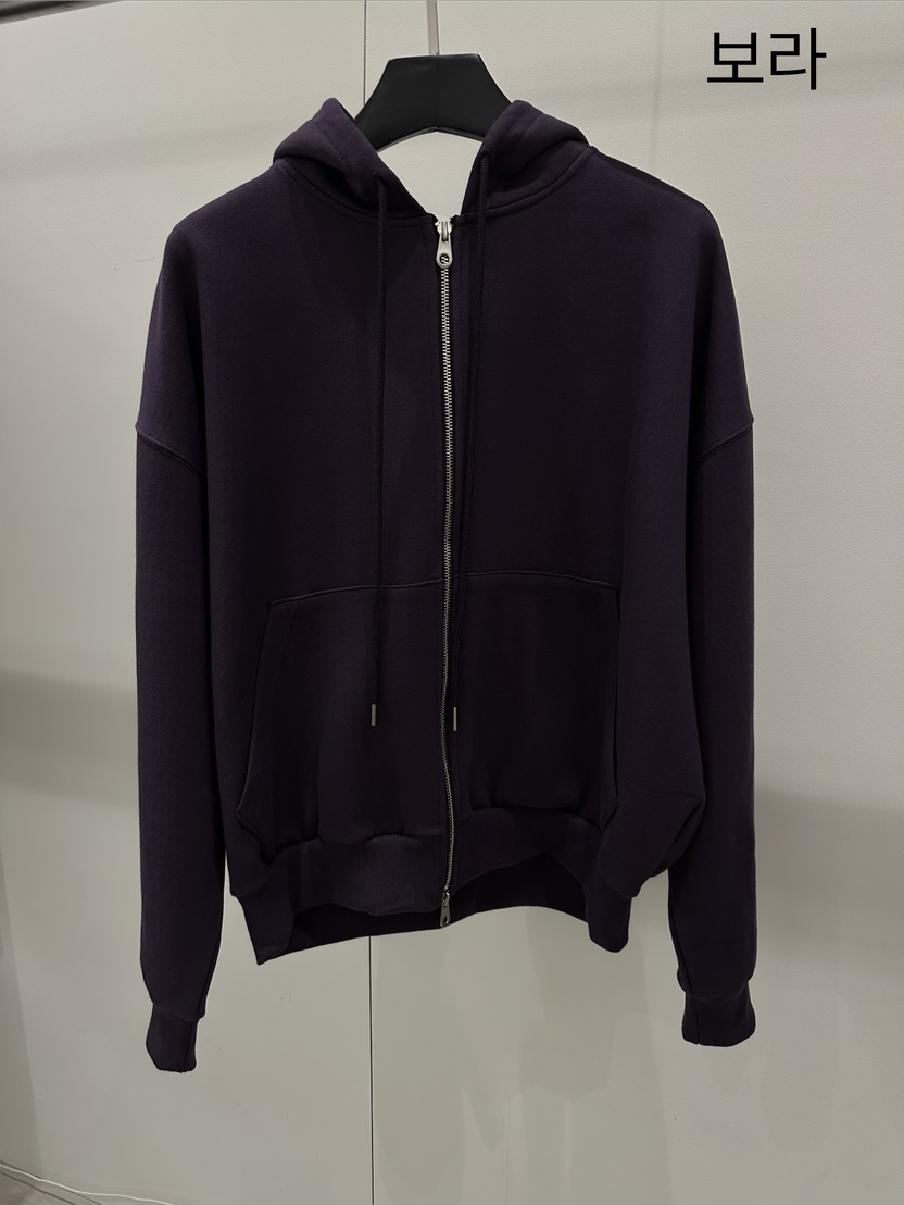 ARTE STUDIO韓國直郵26秋季落肩連帽拉鏈衛衣連帽衫加絨拉鏈開ARTE STUDIO衛衣圖色4
